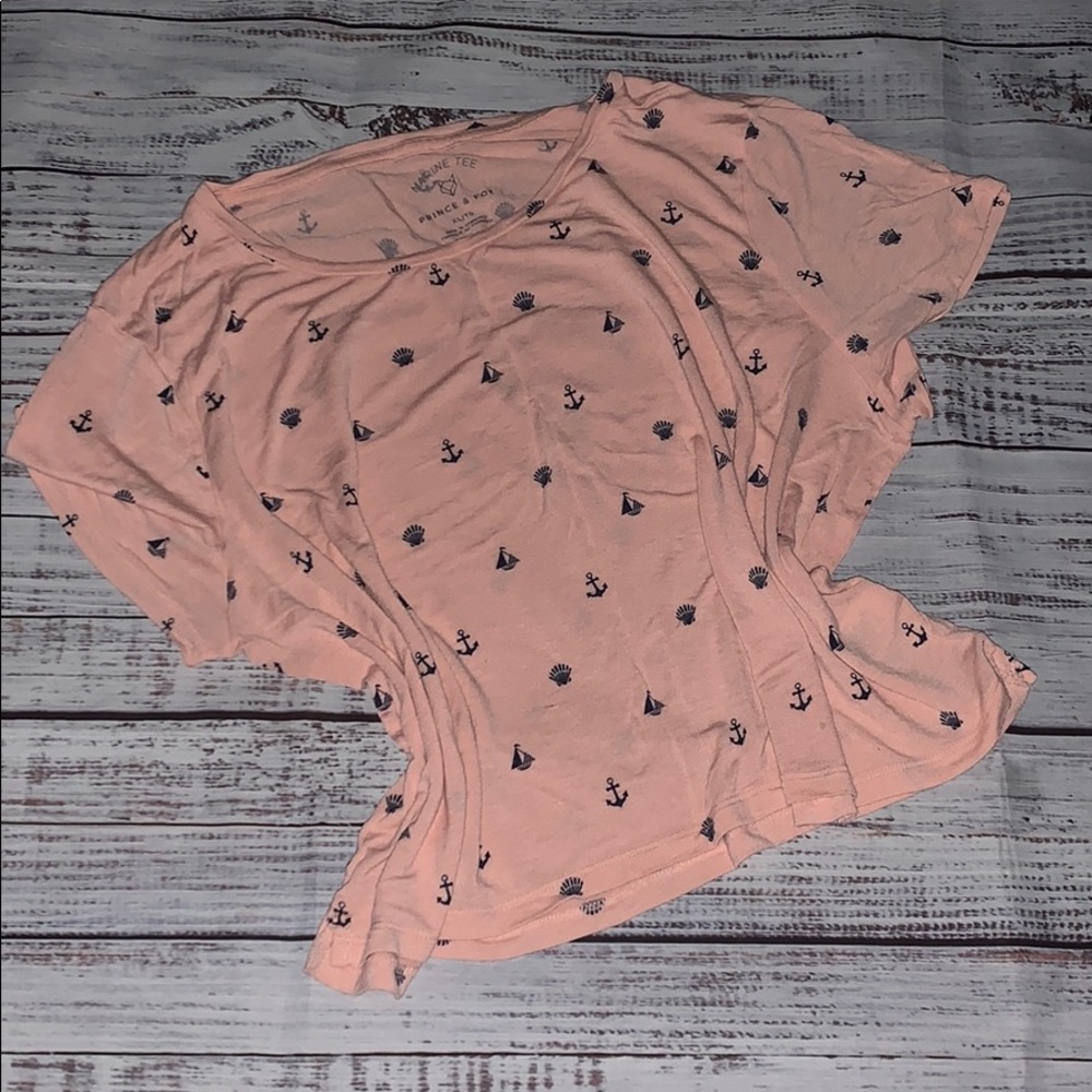 Nautical Flowy Tee